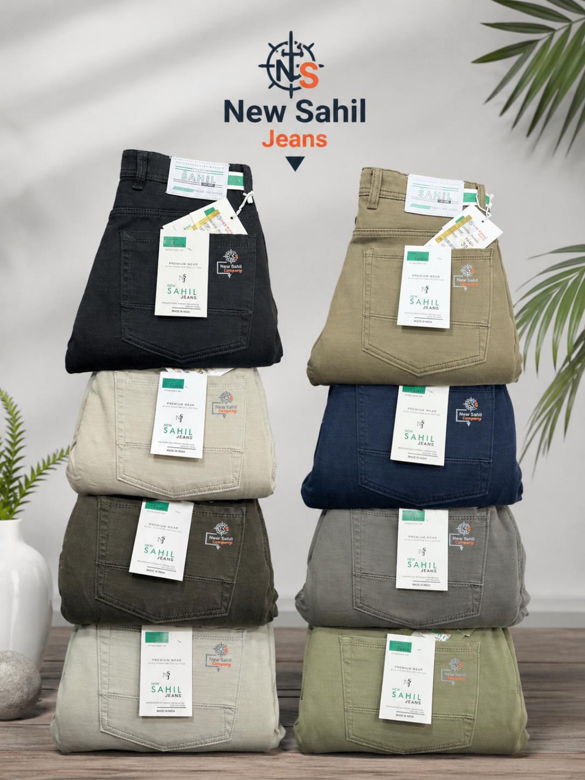 Straight Fit New Sahil Jeans