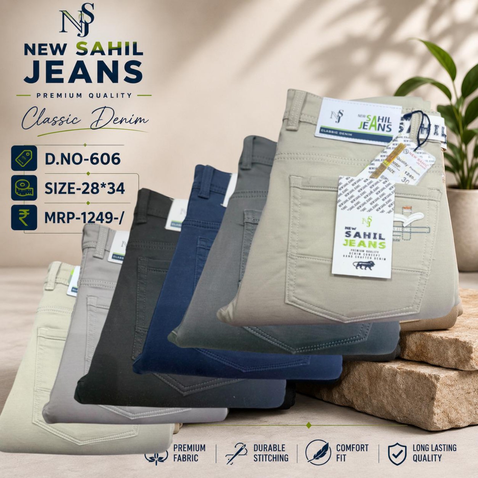 Classic Denim New Sahil Jeans